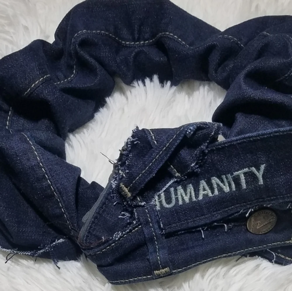 TASTY RAW EDGE DENIM HEADBANZ- 